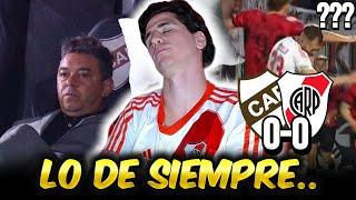 RIVER NO LE PUDO A GANAR A PLATENSE Y SE DESPIDE DEL TORNEO LOCAL.. ERA ROJA A PELLEGRINO? Y EL VAR?