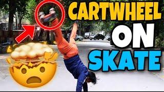 Cartwheel On Skate In Hindi | skating sikhne ka aasan tarika | skating sikhne ka tarika | Skate Ska
