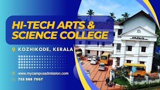 Hi Tech Arts and Science College - Vattoli | mycampusadmission.com