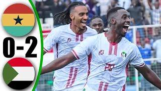 SUDAN vs GHANA (2-0) ALL GOALS & EXTENDED HIGHLIGHTS - AFCON QUALIFIER 2025