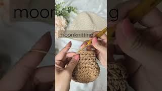 .#문니팅  #crochet #moonknitting #코바늘 #코바늘모자 #뜨개 #뜨개질  #뜨개모자 #버킷햇 #코바늘버킷햇 #쎄비문니팅