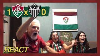 FAMÍLIA TRICOLOR REAGE A 1 FLUMINENSE x 0 ATLÉTICO MG - COPA LIBERTADORES 2024