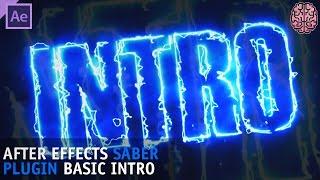 Tutorial: Basic After Effects Intro w/ Saber Plugin by Qehzy