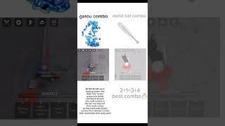 Tsb garou combo vs metal bat combo #tsbg #roblox #tsb #memes #thestrongestbattlegroundsupdate