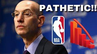 NBA ratings hit RECORD LOWS while indigestion hits RECORD HIGHS!!