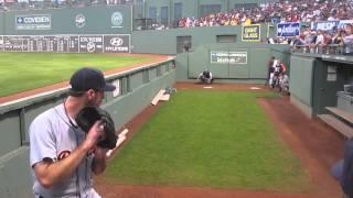 Justin Verlander Bullpen- Fenway Park July 31, 2012. WWW.BULLPENVIDEOS.COM