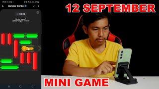 mini game hamster kombat today 12 september
