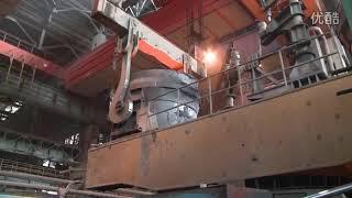 Steel billet casting machine