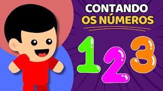 CONTANDO DE 1 A 10 (Música dos Números) - Animadinhos (Música Infantil Educativa)