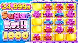 THE FIRST EVER 24,999X WIN ON SUGAR RUSH 1000!