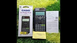 Casio fx-991Es plus calculator unboxing & authenticity test by QR code