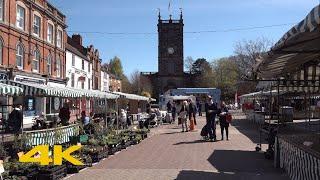 Burton-on-Trent Walk: Town Centre【4K】