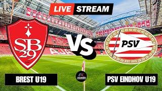 Brest U19 vs PSV Eindhoven U19 | UEFA Youth League 2024 Live Stream on HK Live Sports