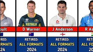 Famous Cricketers Who Retired In 2024