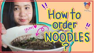 Learn how to order noodles in Thai! It's time to eat noodles!