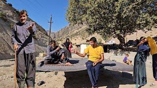 Rural life. Babak and his father talk about the history of agricultural land ownership