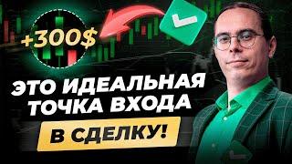 Лучшая точка ВХОДА в сделку! Когда трейдеру заходить в рынок? Обучение трейдингу с нуля