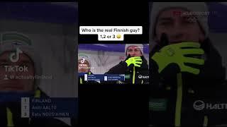 Find the real Finnish Guy  1, 2, 3?