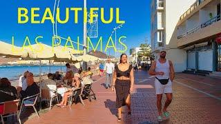 Las Palmas de GRAN CANARIA Spain 2024   NEW Walking Tour in Canary Islands [4K UHD]