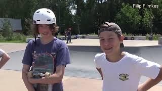 skaters van Brugge op de blaarmeersen in Gent