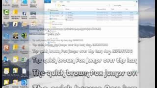 How to install free fonts in Windows 10