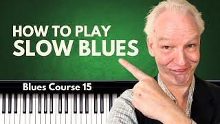XXL Slow Blues Piano Lesson – Licks & Soloing in G (Easy–Intermediate)