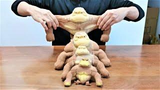 Unboxing MonkeKong Toy in 4 Different Sizes - Super Relaxing Elastikorps Gorilla Toy