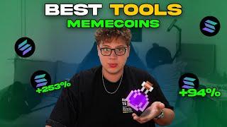 How to use the BEST TOOLS for Solana Memecoins