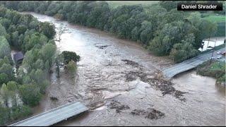 'It's like a war-zone:' East Tennessee communities picking up pieces after catastrophic flooding