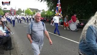 Broxburn Loyalist Flute Band @ County Armagh 12th July Celebrations 2024