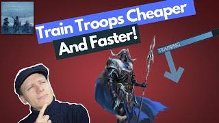 Train Troops faster and Cheaper  Solar - King of Avalon