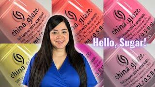 China Glaze Hello, Sugar! Spring 2023 Collection - Janixa - Nail Lacquer Therapy