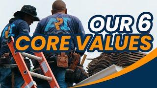 Our 6 Core Values: How We Put YOU First | August Roofing & Solar