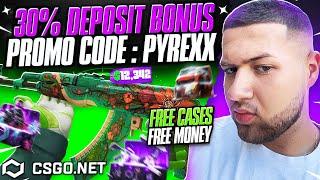 INSANE PROFIT ON CSGO.Net | CSGO.Net Promo Code 2024 | CSGONET PROMOCODE | CSGO.Net Free Money 