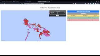 Election Map Project using JavaScript and Mapbox DEMO