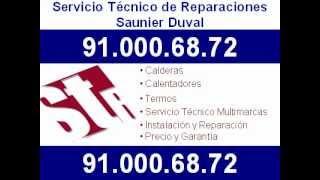 Servicio técnico saunier duval, 910006872 calderas, termos, calentadores en Madrid