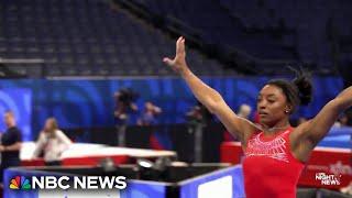 Top U.S. gymnasts compete for 5 spots on Paris Olympic team