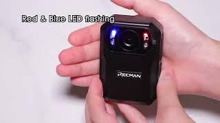 BVR40 WiFi Night Vision Body Worn Camera