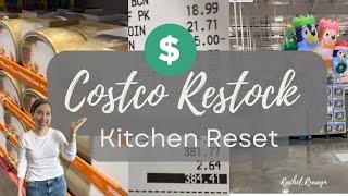 NEW! GROCERY HAUL | Costco + Family of 6| +  KITCHEN RESET!