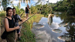 SINULIT ANG BONDING PAMIMIWAS SA MINI LAKE AT PAMUMULOT NG MANGOSTEEN