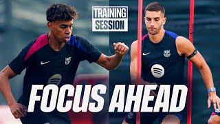 FOCUS SHIFTS TO NEXT OBJECTIVE | FC Barcelona Training 