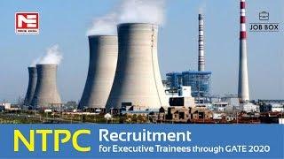 NTPC Recruiting Executive Trainees through GATE 2020 | MADE EASY JOB BOX