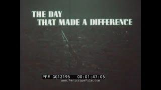 " THE DAY THAT MADE A DIFFERENCE "  1964 FALLOUT SHELTER CONSTRUCTION CIVIL DEFENSE FILM  GG12195