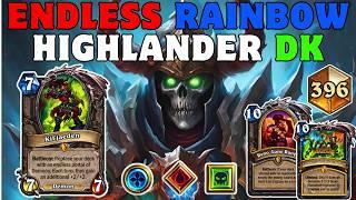 Going Infinite With Endless Rainbow Highlander Death Knight Deck ►The Great Dark Beyond Hearthstone