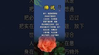 #佛說#中老年心語 #佛禪 #子夜讀書 #幸福人生 #禪意 #深夜讀書 #運氣