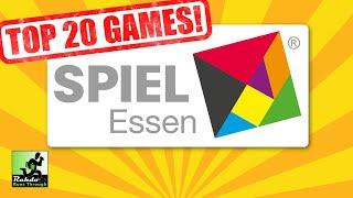 Top 20 Must-Have Essen SPIEL Games