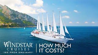 Windstar Wind Surf Cruise Tour Cost in 2024 | Cruise Ship Review 2024 #365sol