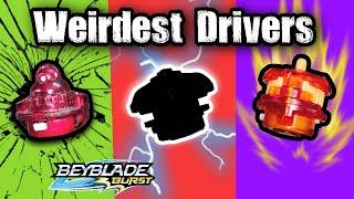 weirdest beyblade DRIVERS in beyblade burst