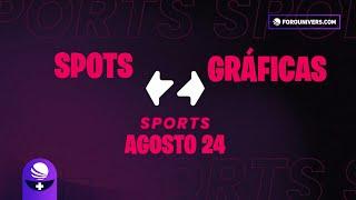 Zapping Sports Ecuador | Spots y Gráficas | Agosto 2024