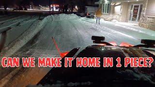 Snow Plowing:  This Was Unexpected!!